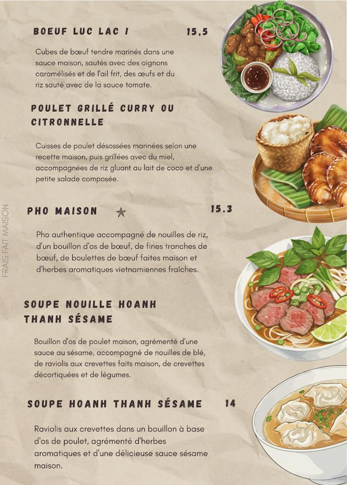 Saigon Vietnam 8ᶱ - Menu Image 1