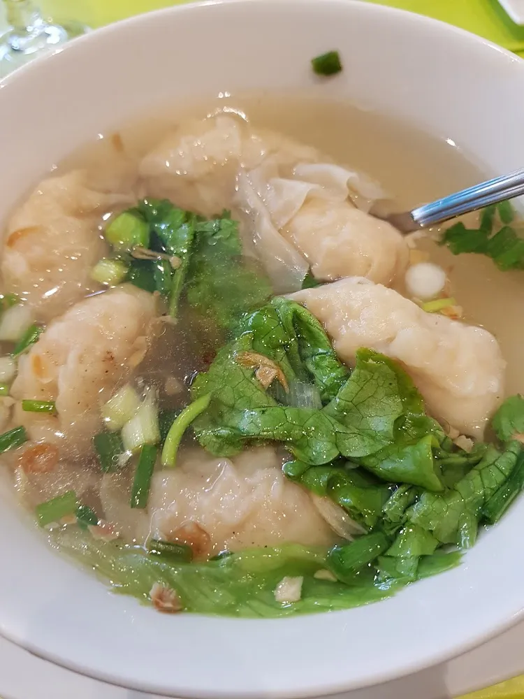 Soupe Ravioli Aux Crevettes